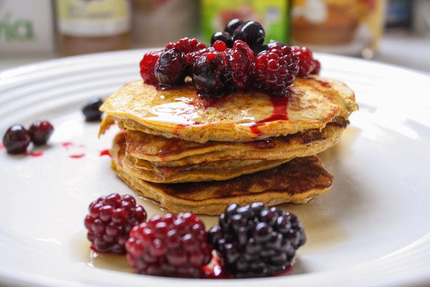Pumpkin Protein Pancakes