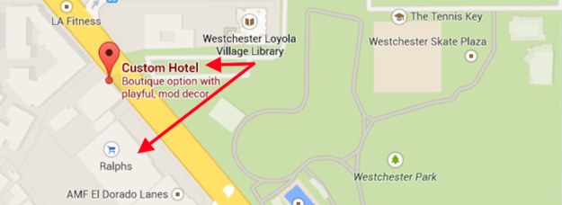 Pick a hotel that's near a grocery or convenience store.