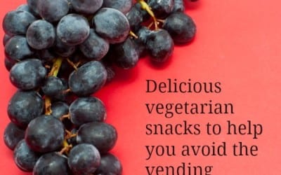 Delicious vegetarian snacks to help you avoid the vending machine