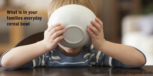 What is in your families everyday cereal bowl