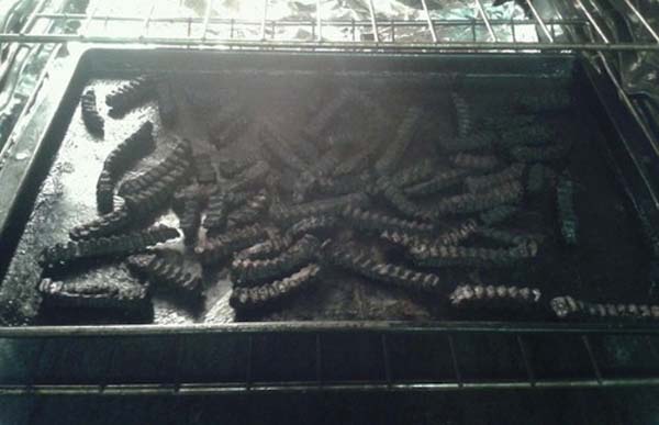 6.) Mmm. Burned everything.