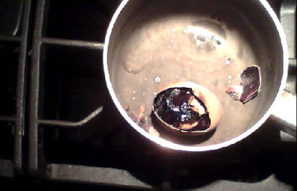 17.) This is why you shouldn't boil eggs for hours.