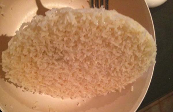 21.) This is NOT how you make sticky sushi rice.