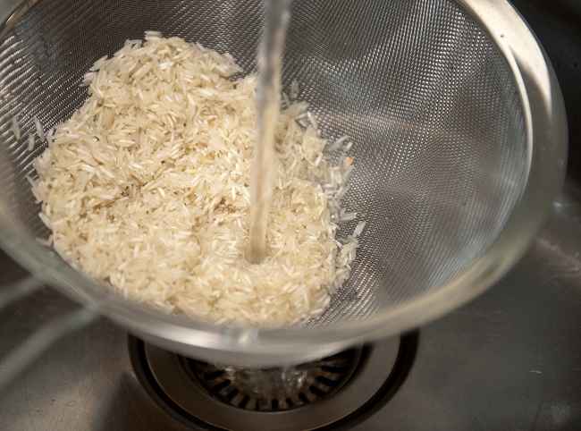 11.) Rinse rice before preparing in order to avoid any clumps.